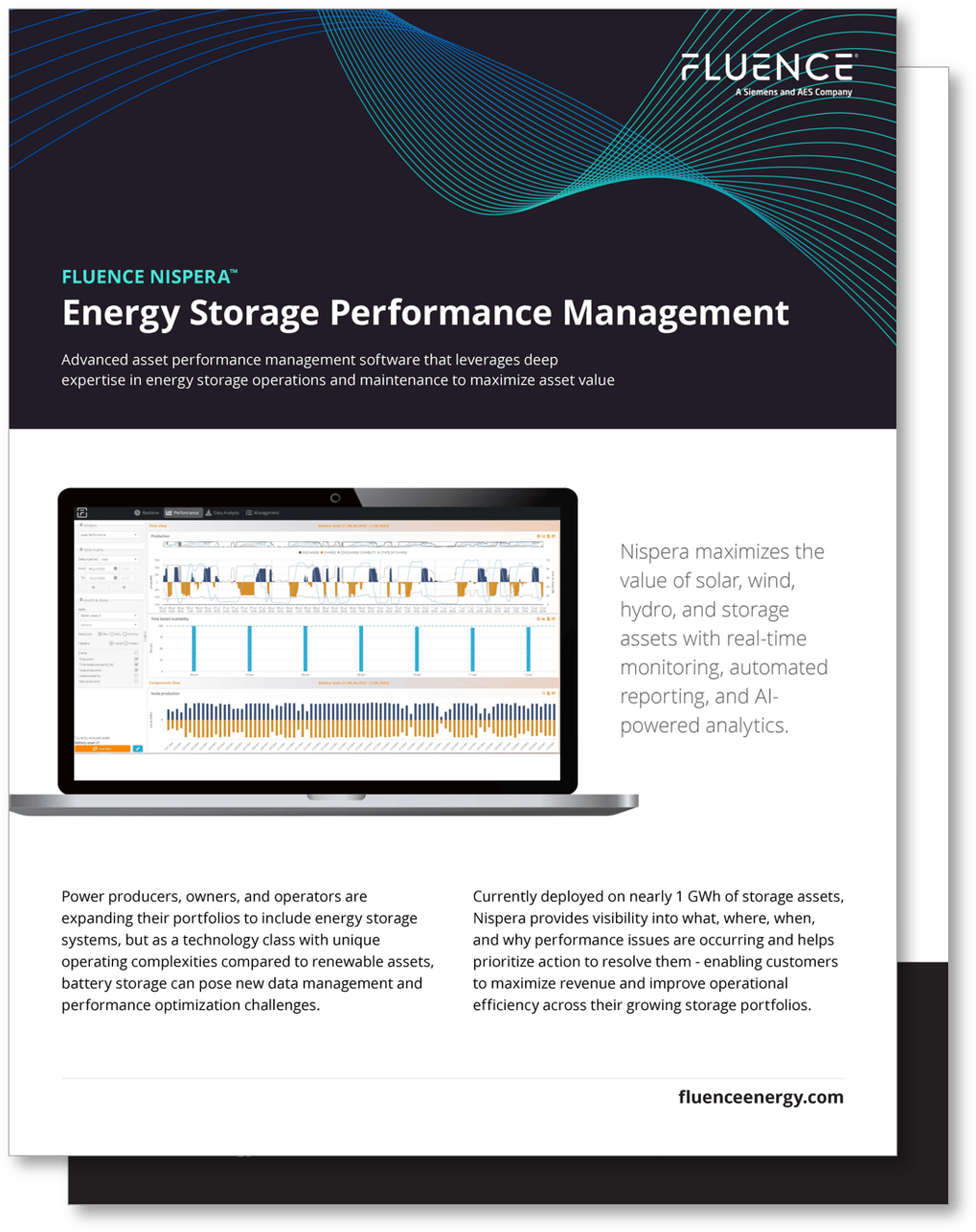 Download the Nispera Energy Storage Performance Management Brochure